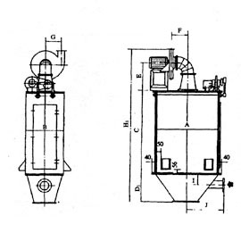 HD型袋式除塵器