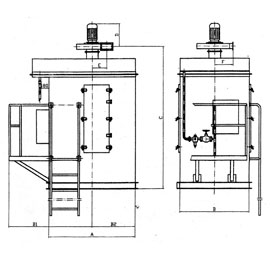 SD21-Ⅰ、SD42-Ⅰ收塵器