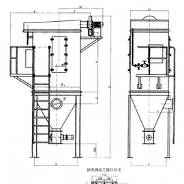 SD52-Ⅰ、SD63-Ⅰ、SDXX-Ⅱ收塵器